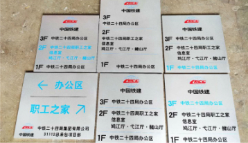 室内索引牌