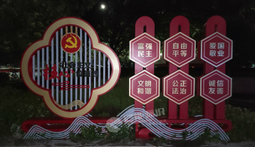 社会主义核心价值观宣传栏