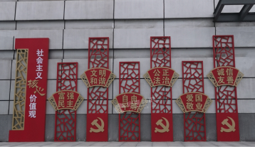 核心价值观宣传栏